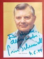 Peer Schmidt 1926-2010 Autogramm Fotopostkarte 10x15cm