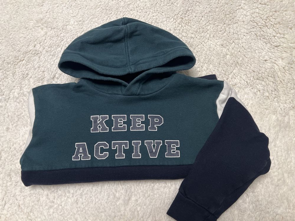 Sweat à Capuche Bleu Garçon Tommy Hilfiger Hoo | Espace des marques
