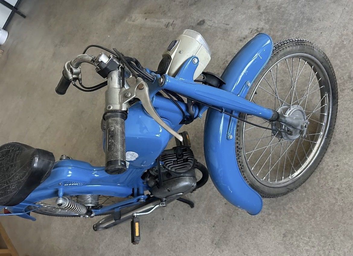 Ciclomotori: Töffli Mofa, blau, Oldtimer Dreigangschaltung – Usato da Heimenhausen venduto da Bufnof 4