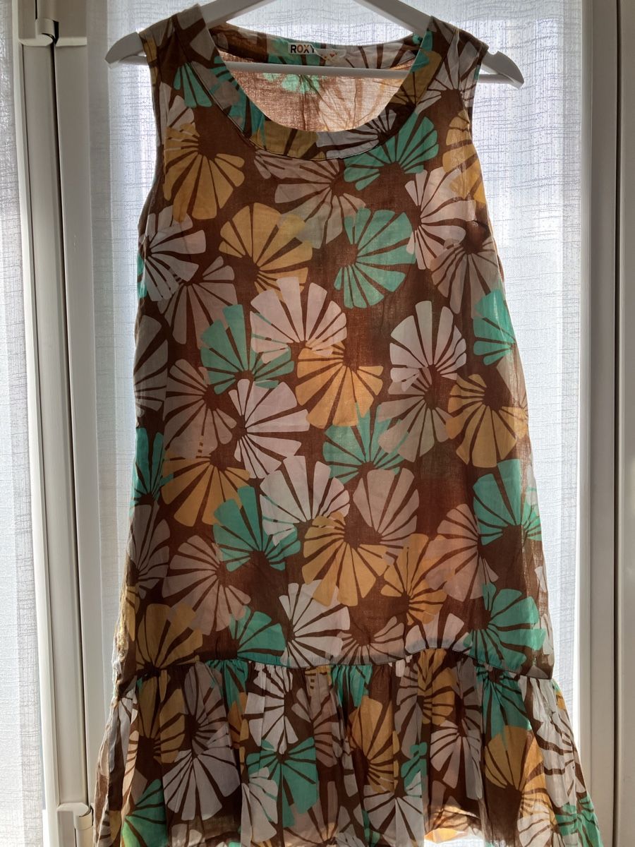 Roxy Vestiti: Roxy 100 % Baumwolle Sommerkleid L – Usato da Gümligen venduto da svaud 1