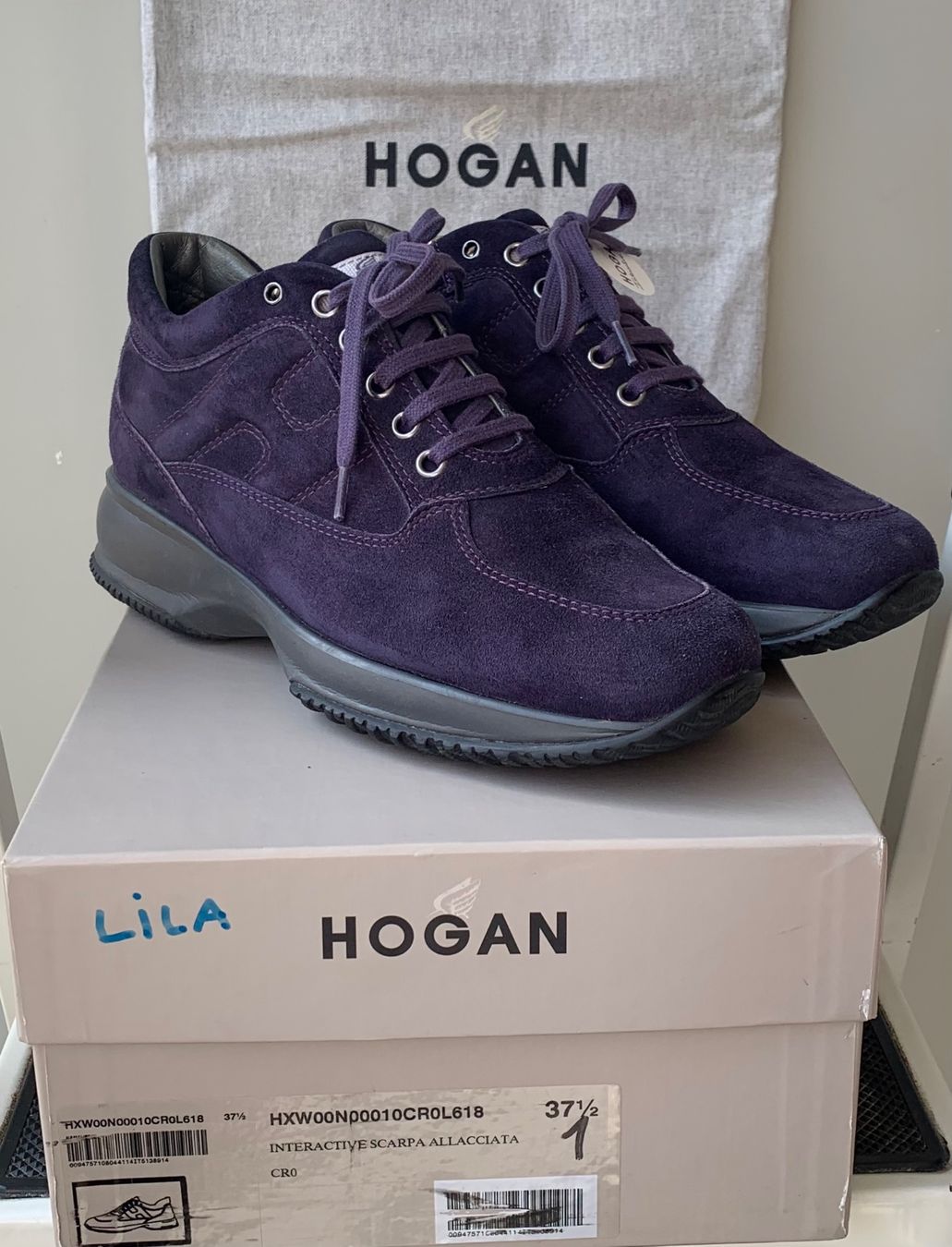 Hogan Damenschuhe: Hogan Interactive Scarpa Allacciata Gr. 38.5 – Neu (gemäss Beschreibung) aus Winterthur von Dagmar-Steffen011 1
