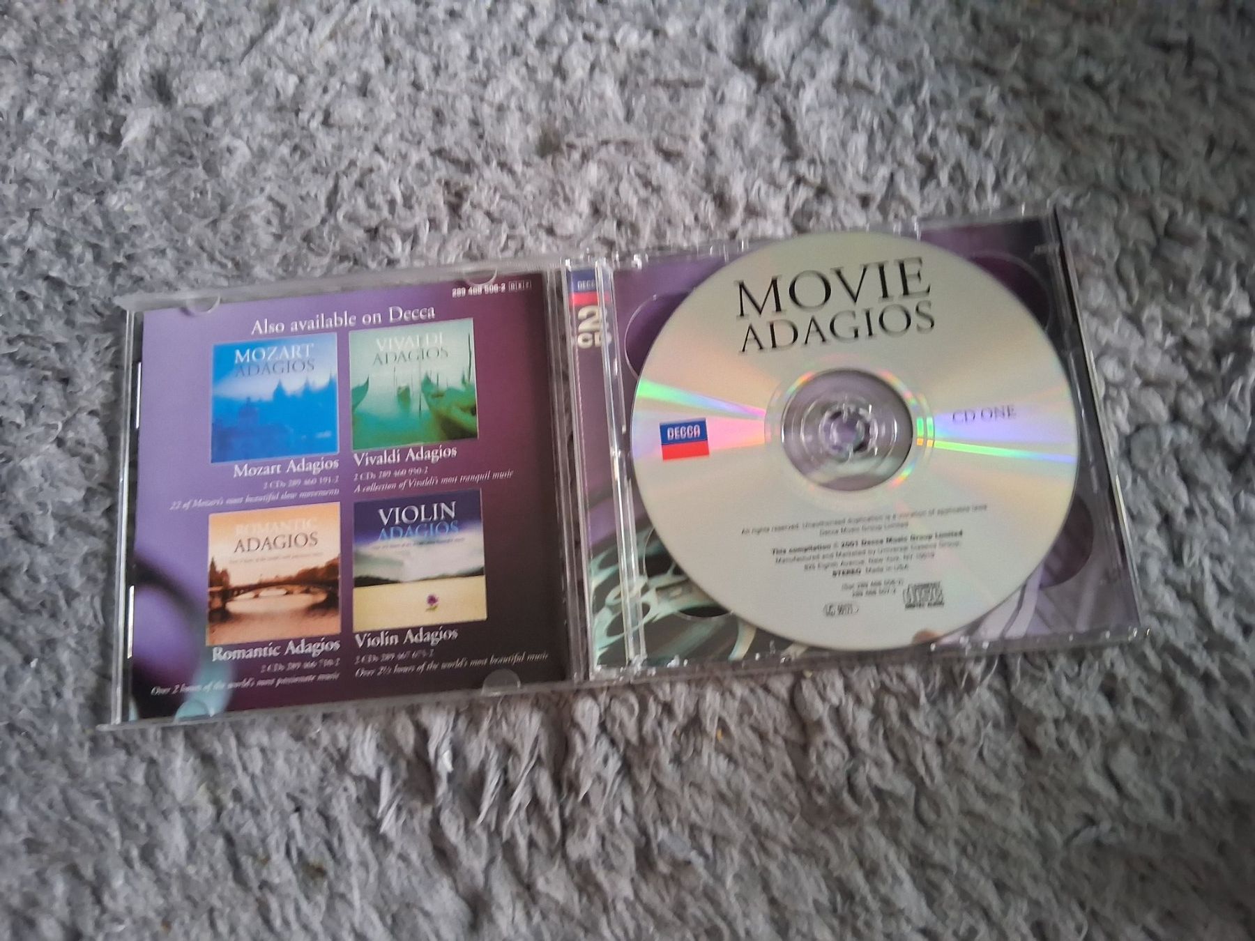 CDs: MOVIE ADAGIOS   CD – Gebraucht aus Wetzikon ZH von Ramones01 2