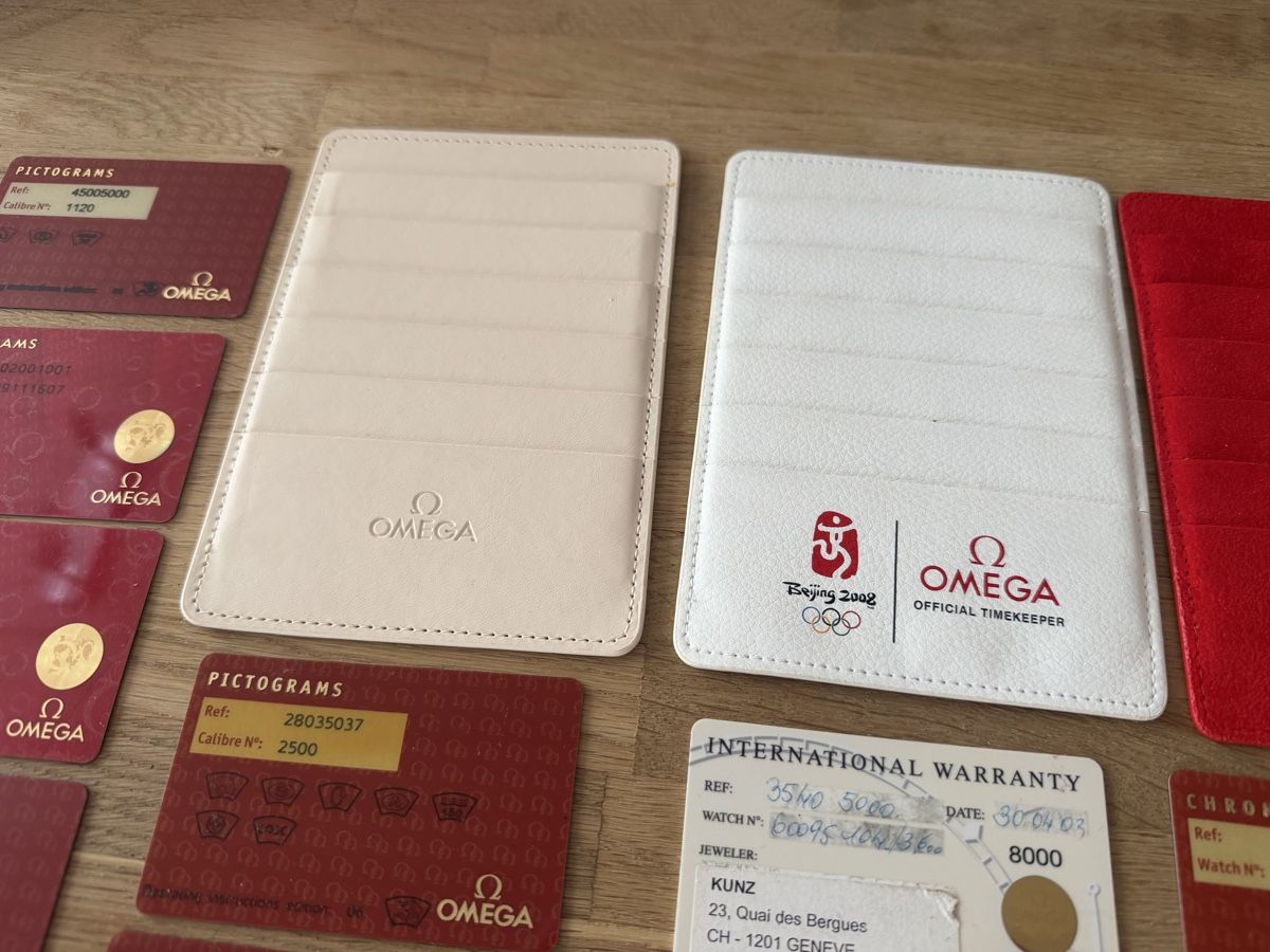 Omega Orologi: Omega - Porte Carte  – Usato da Bassecourt venduto da 59.00chf 7