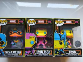 Funko Pop Marvel 648, 649, 650 ab 1 Fr