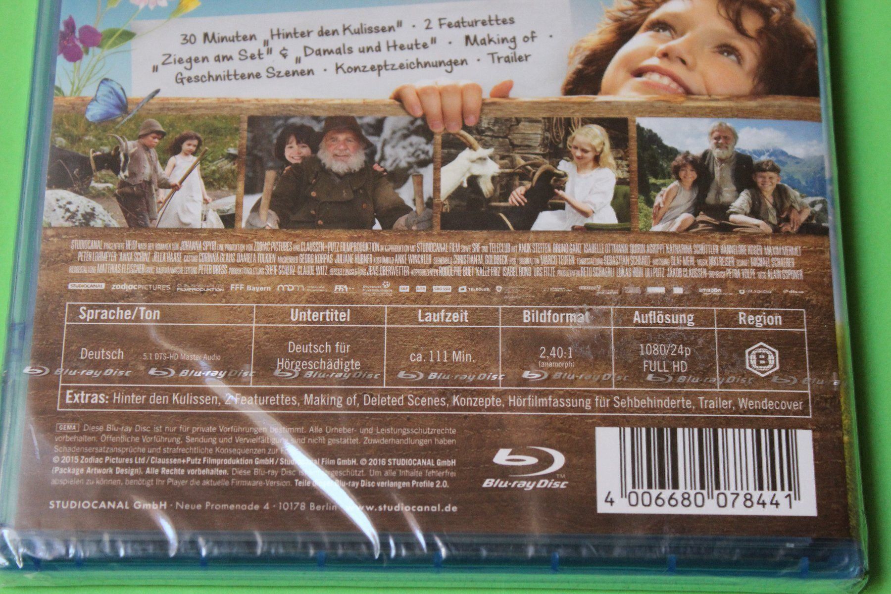 Tutti i DVDs: HEIDI BLU-RAY originalverpackt – Nuovo e nell'imballaggio originale da Tübach venduto da JamesStone 5
