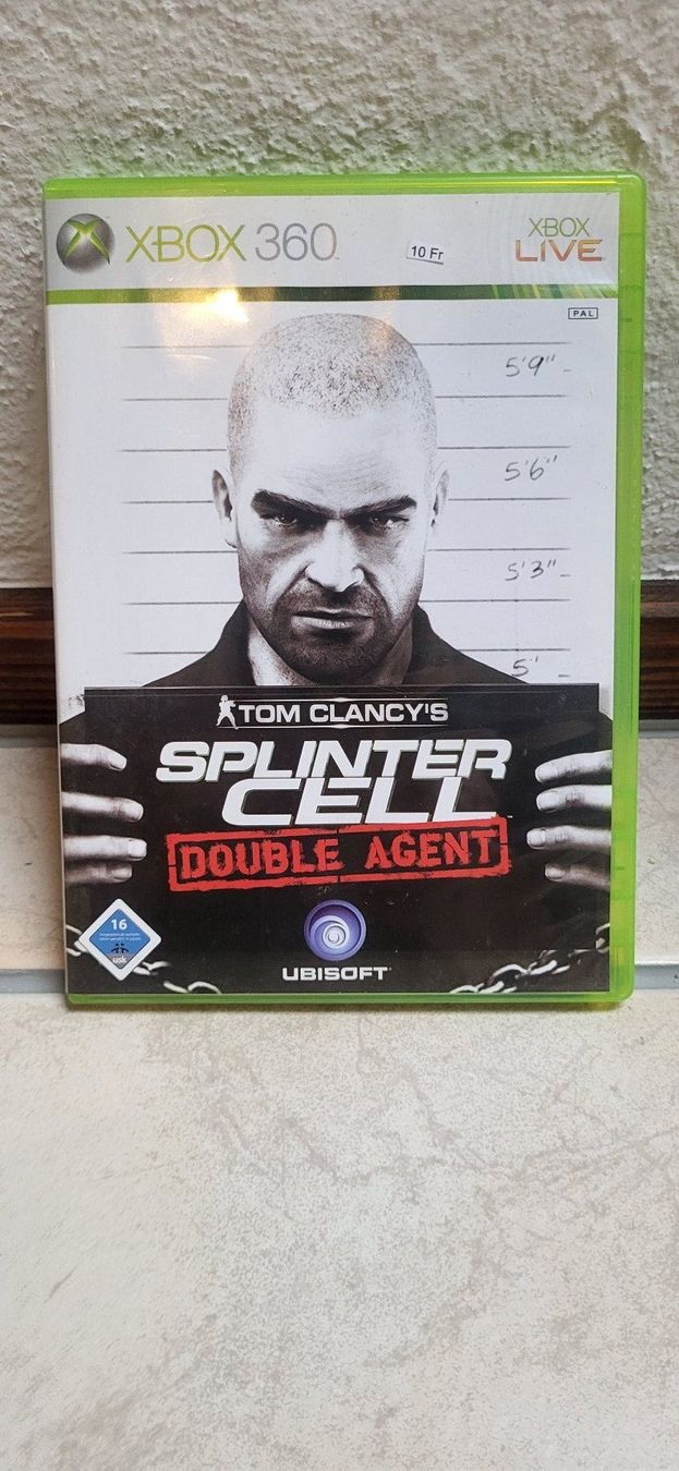 Microsoft Giochi: Xbox 360 – Splinter Cell Double Agent – Usato da Münsingen venduto da Heroism2010