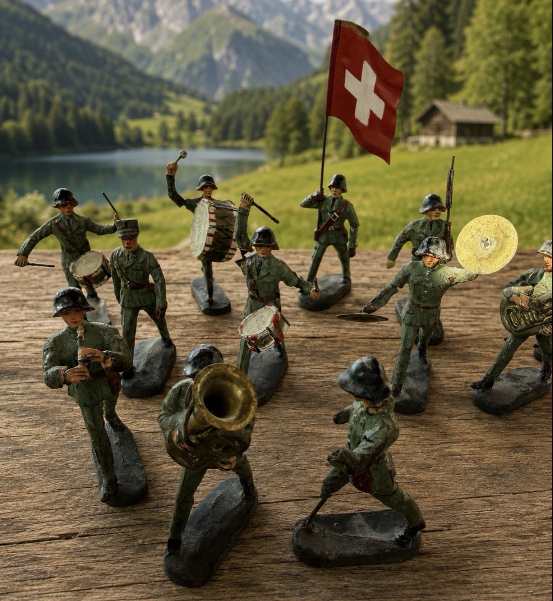 Statuette: Elastolin/Lineol Figuren – Usato da Plasselb venduto da SeislerBrocki