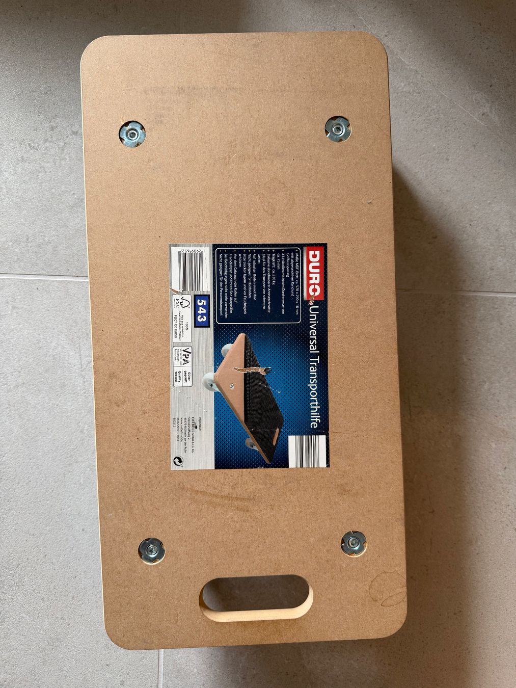 Wagner Altro per stoccaggio & trasporto: 2er-Set Transporthilfen / Rollbretter (Duro & Wagner) – Usato da Aarau Rohr venduto da HappyKoala 3