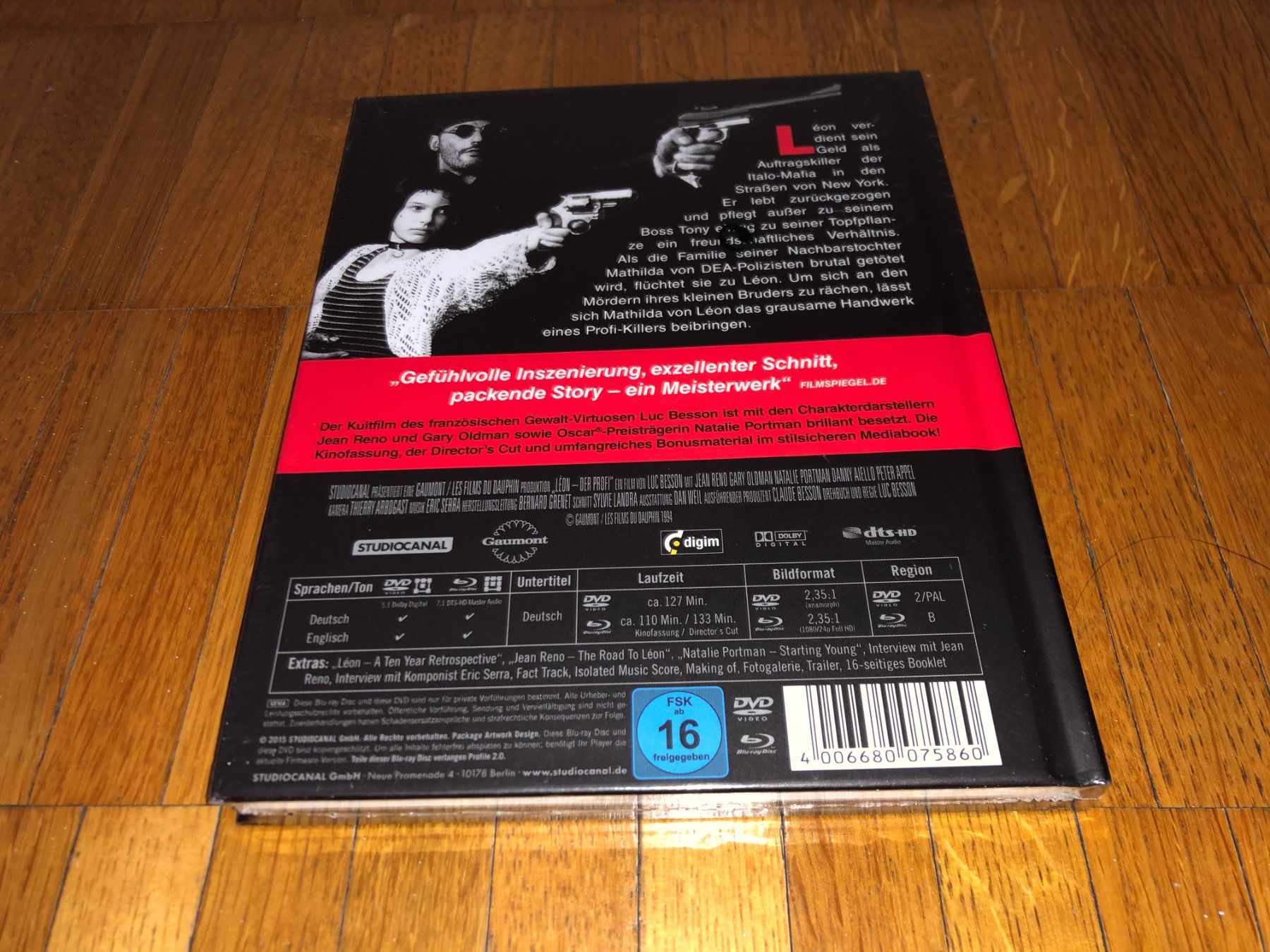 Tous les DVDs: Lèon - Der Profi - MEDIABOOK - UNCUT – Neuf avec emballage d'origine à Basel par havsok 1