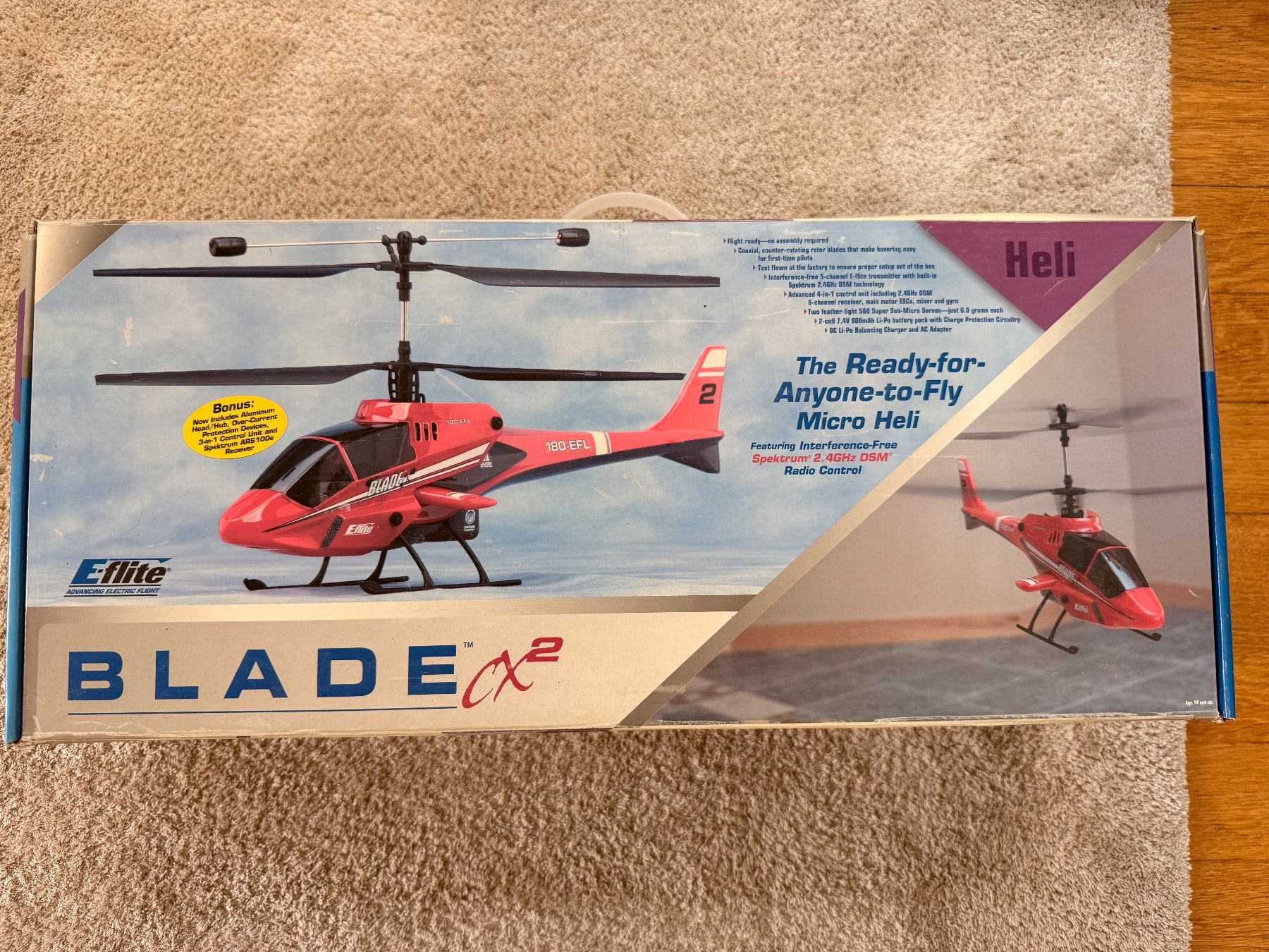 E-Flite RC Modellbau: Hélicoptère E-flite Blade CX2 radiocommandé – Gebraucht aus Lausanne von cat_656q