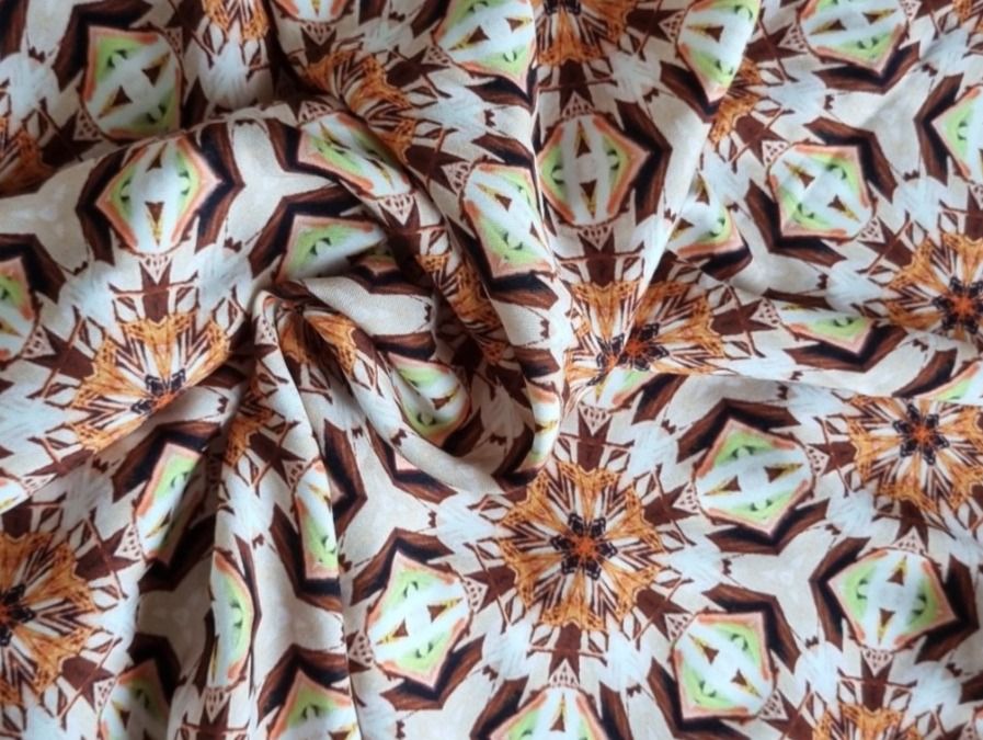 Stoffe: Stoff Viscose Fantasy – Neu und originalverpackt aus geroldswil von Gumball1 2