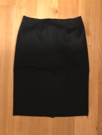 Bleistiftrock schwarz Jupe 34 XS NEU