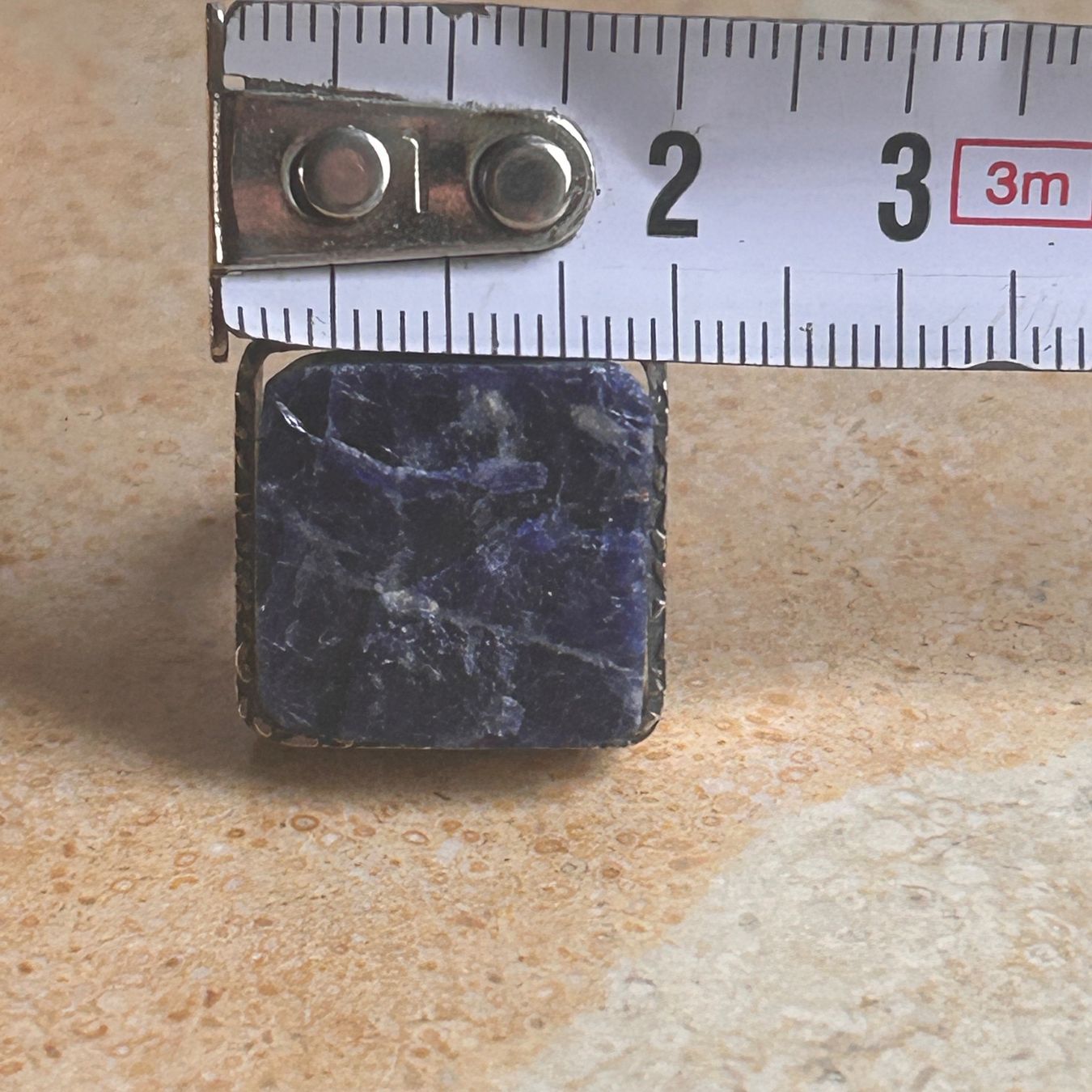 Anelli: QUADRO Lapislazuli SILBERRING (Grösse 54) – Usato da Dittingen venduto da Bijoubelle 4
