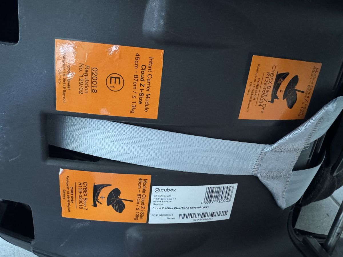 Cybex Auto-Kindersitze: Cybex Cloud Zi-Size Plus grey – Gebraucht aus Jona von Micky1819 4