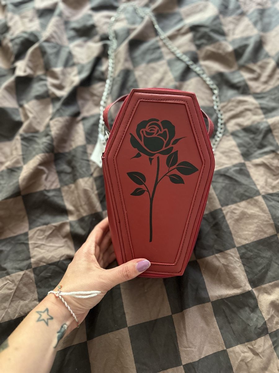 Borse da donna: Weinrote Umhängetasche Rose – Nuovo e nell'imballaggio originale da Zürich venduto da PuraVida111 3