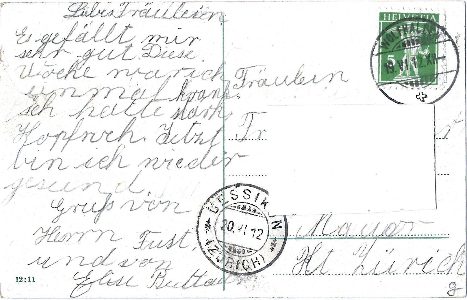 Cartoline postali: Schönenbühl - Wolfhalden  -  Teilansicht – Usato da Bütschwil venduto da Jackson1A 1