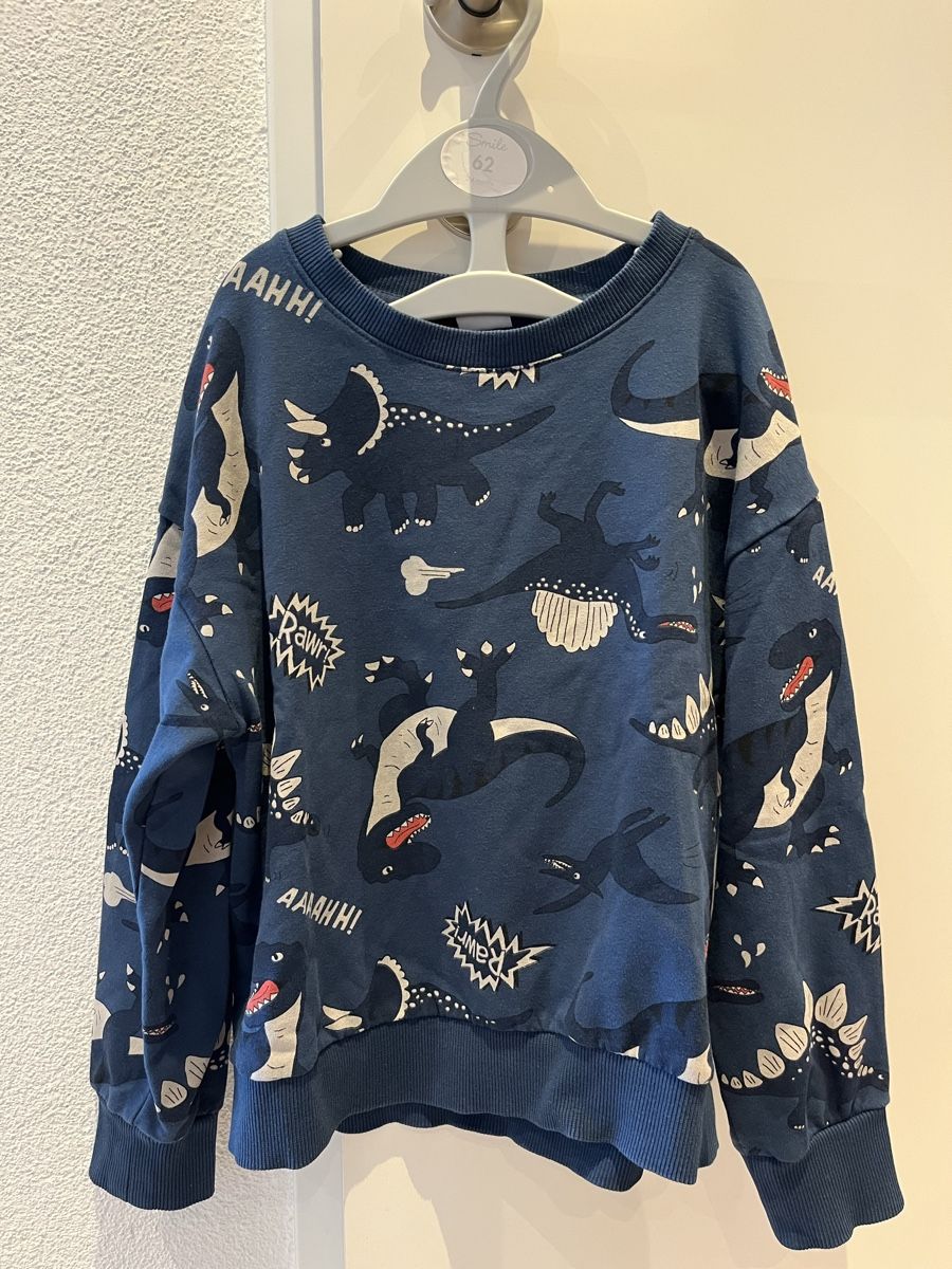 Maglioni & Felpe: ***LINDEX*** Dino-Pullover Gr. 122 – Usato da Volketswil venduto da Kephren