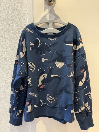 ***LINDEX*** Dino-Pullover Gr. 122