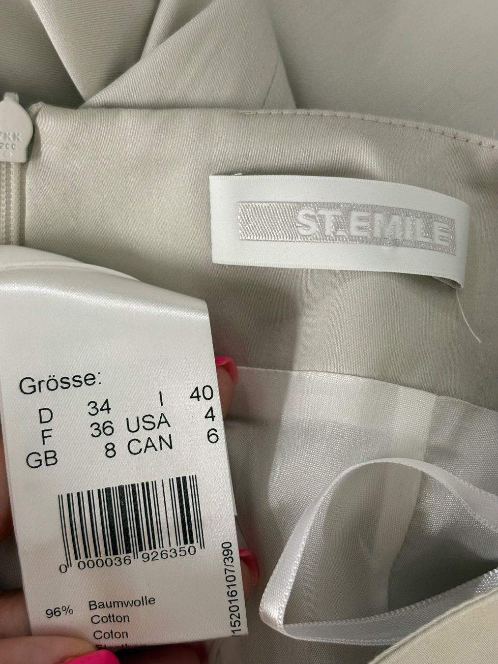 Gonne: St.Emile Bleistiftrock greige 34 grau beige Rock – Nuovo (secondo la descrizione) da Regensdorf venduto da secondchancefashion 5