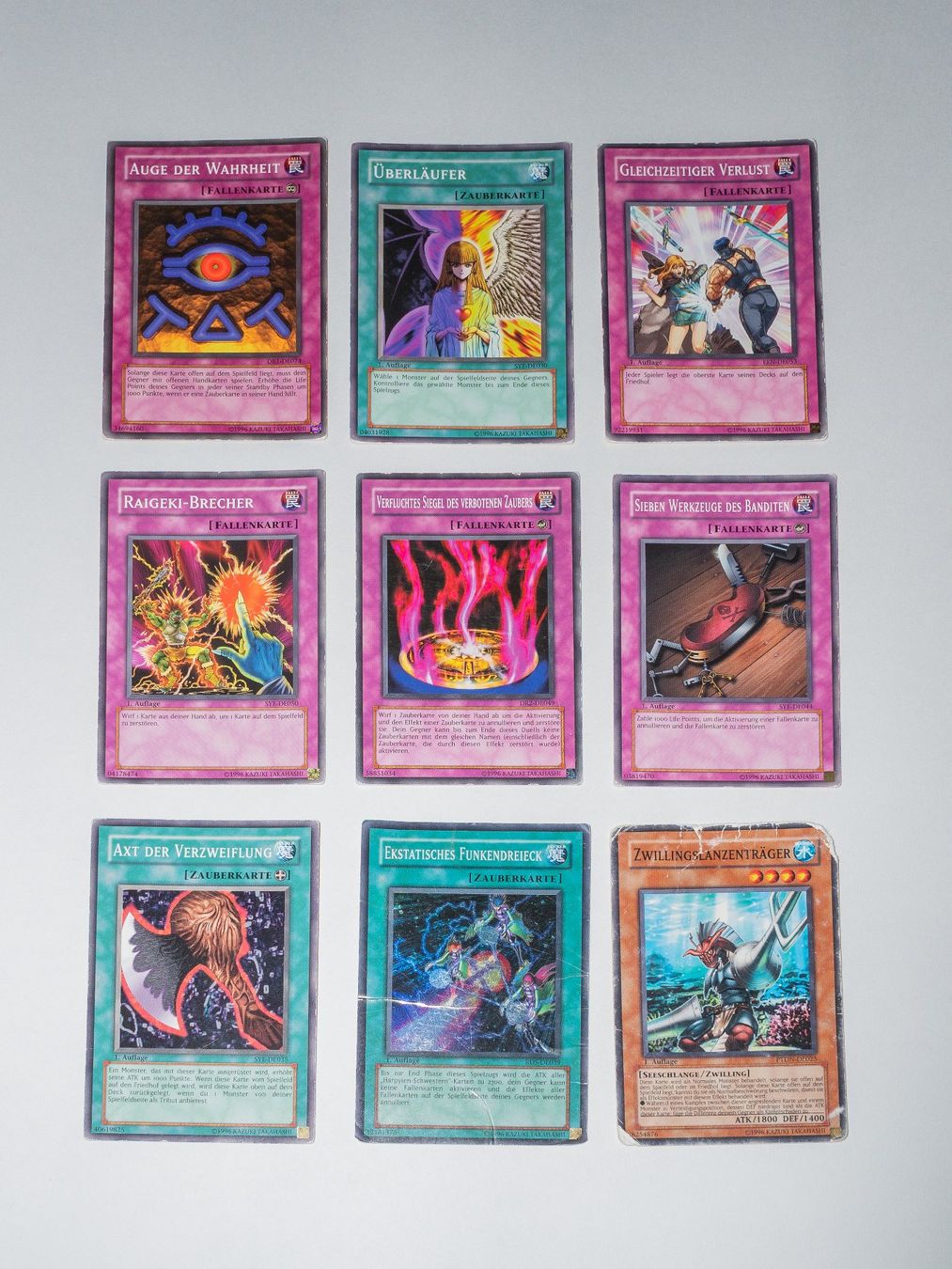 Yugioh Carte collezionabili: 9 alte Yu-Gi-Oh Karten – Usato da bern venduto da hek_l89n