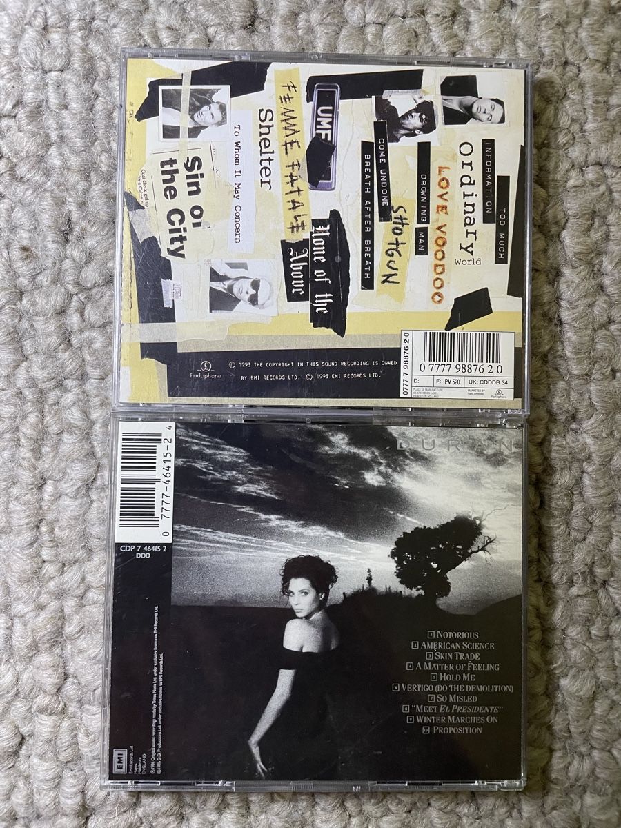 CD: 2x Duran Duran – Usato da Reinach AG venduto da trigger7811 1