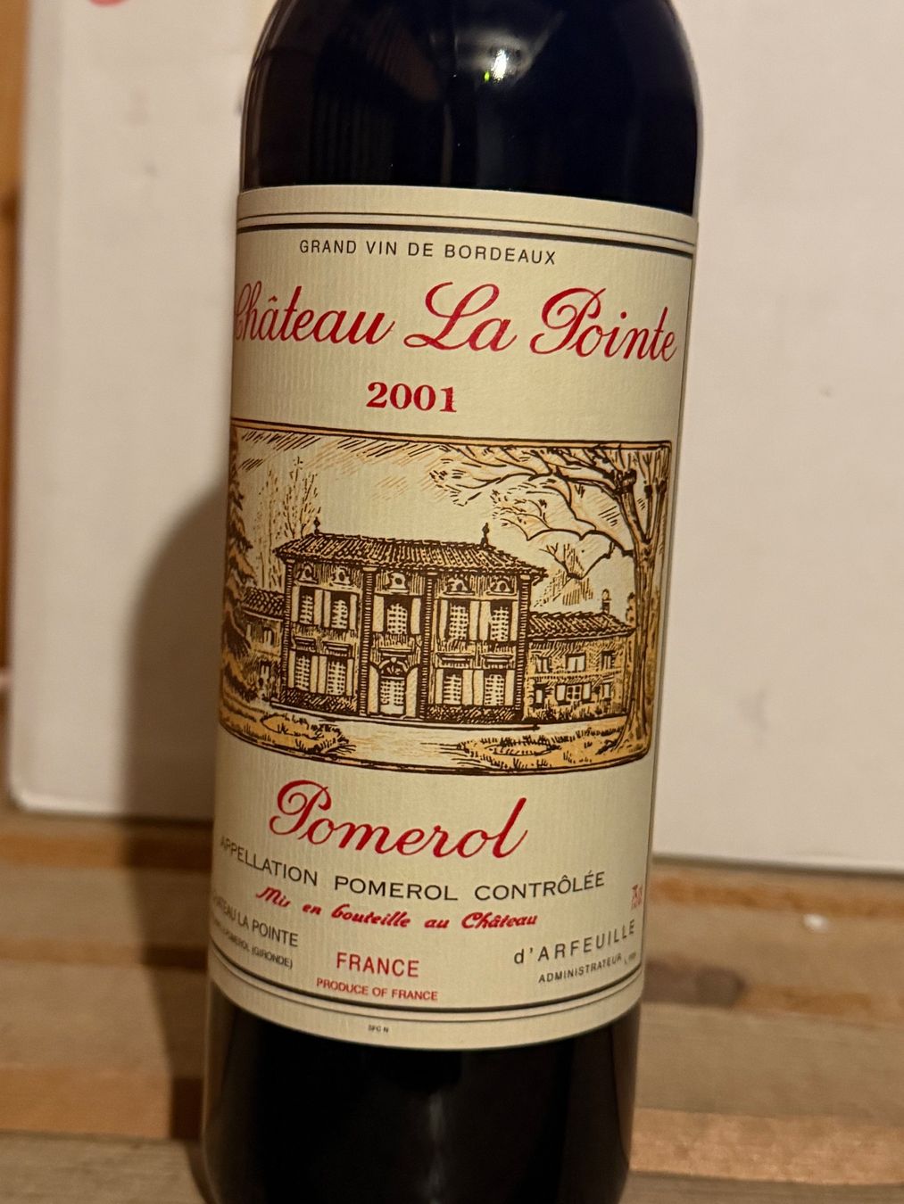 Vino: Château La Pointe 2001 POMEROL – Nuovo (secondo la descrizione) da Roche VD venduto da avediscipule 1