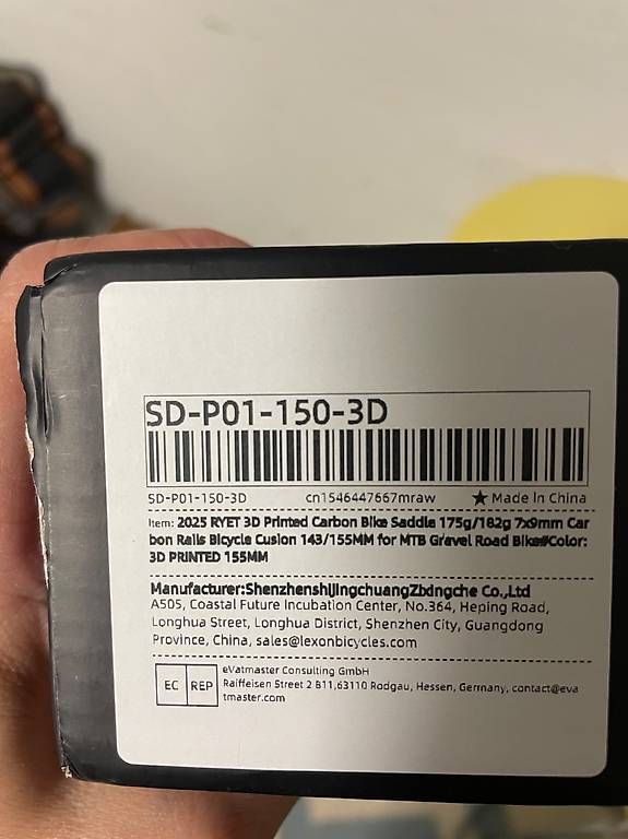 Ersatzteile: RYET Carbon Sattel  – Gebraucht aus Therwil von ste_cs6w 3