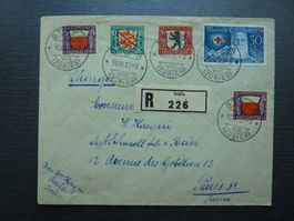 1928 Pro Juventdute R-Satzbrief,  Fr. 20.-- / SBK 100.--