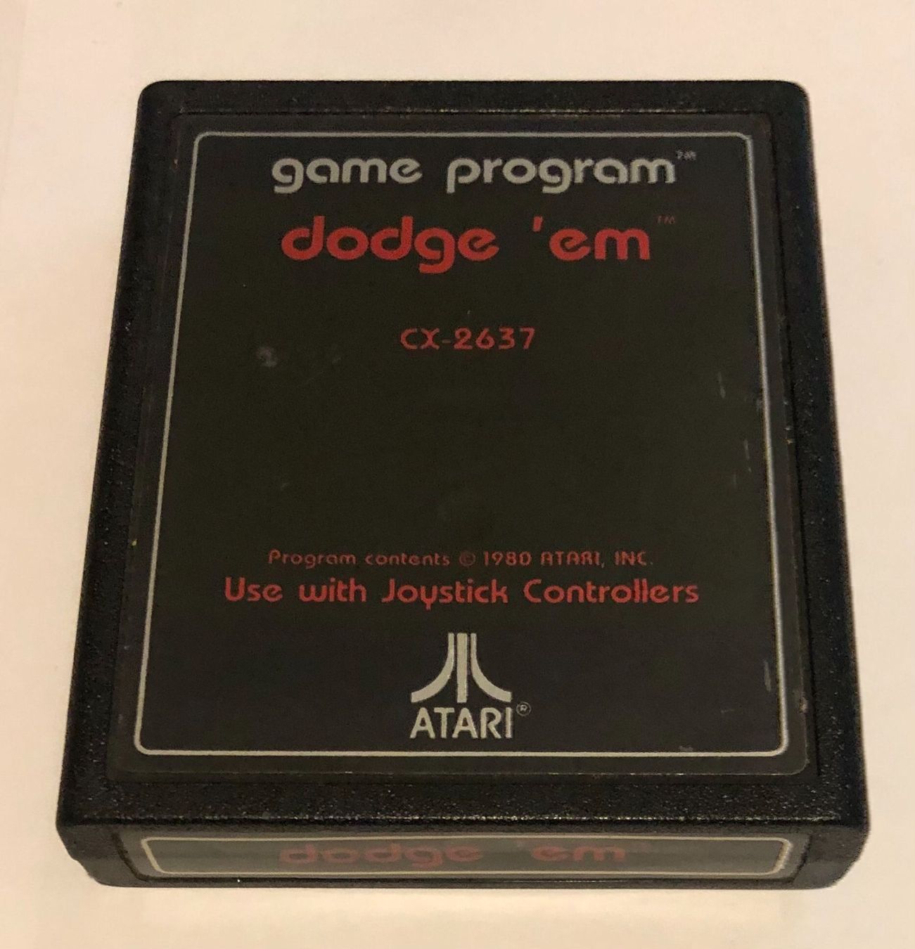Atari Giochi: Dodge Em für Atari 2600 – Usato da Kestenholz venduto da Matti_10