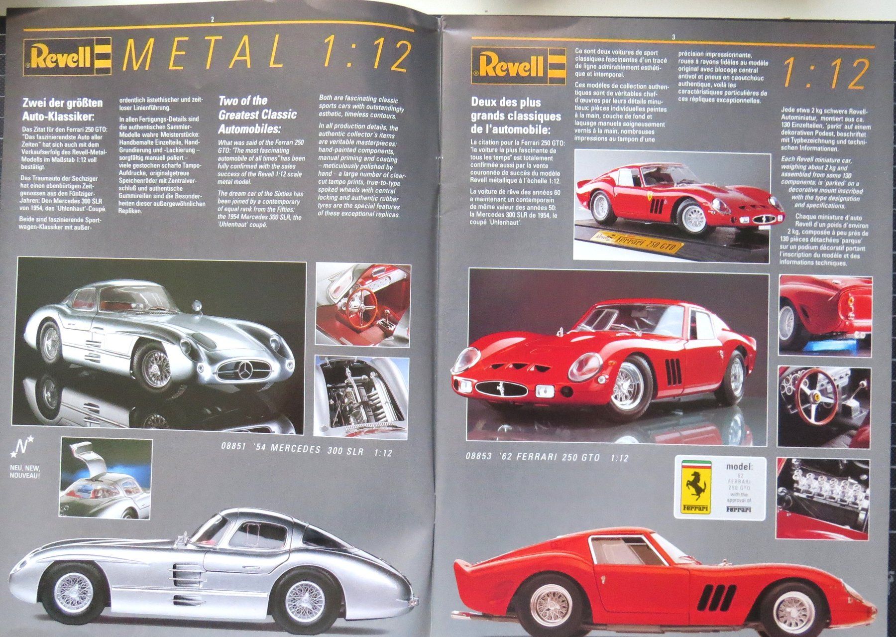 Revell Voitures modèles: Modellautokatalog Revell von 1994/95 – Neuf (Voir description) à Ettingen par campione_1 2