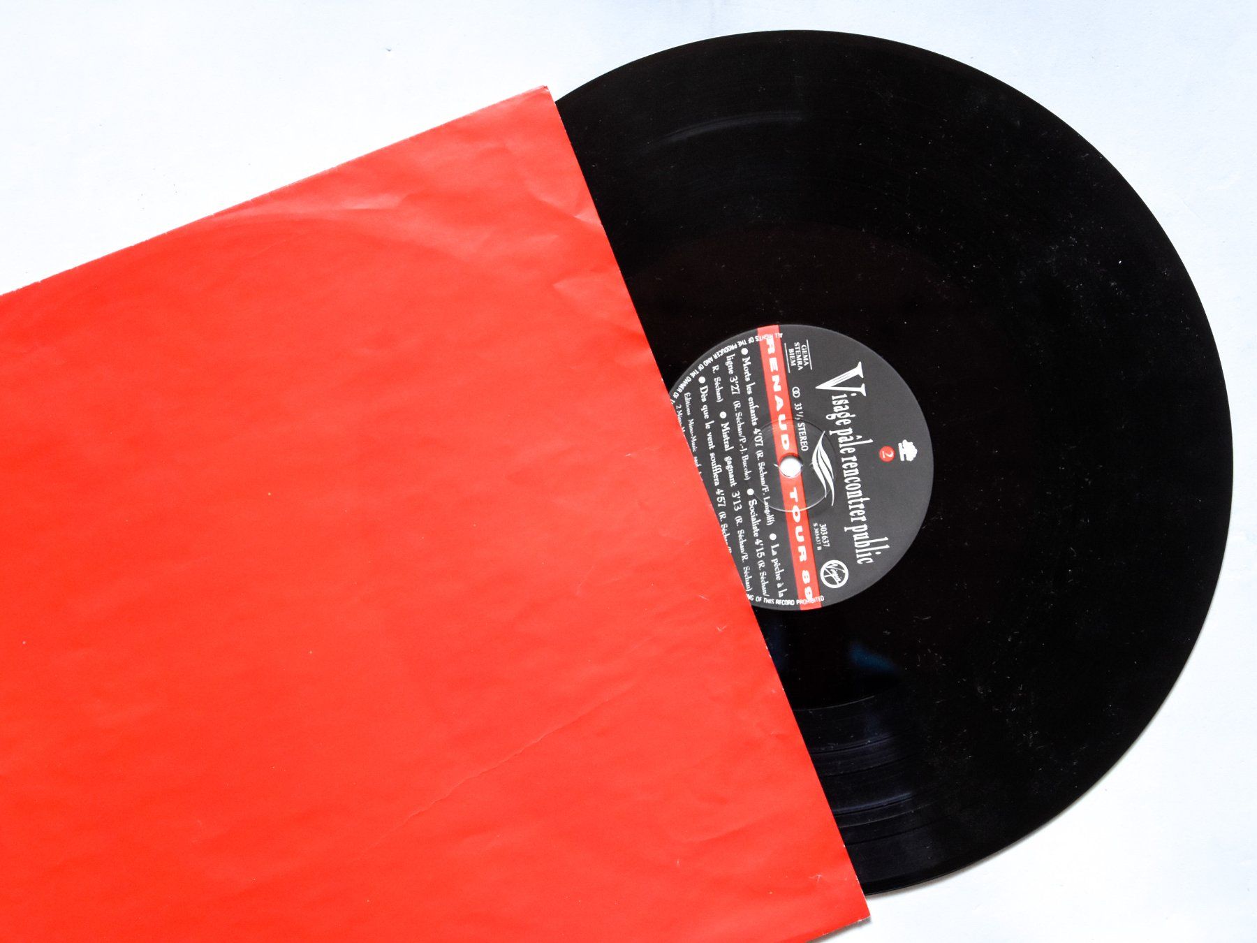Schallplatten: Renaud - Visage pâle rencontrer public – Gebraucht aus Belmont-sur-Yverdon von ag97 4