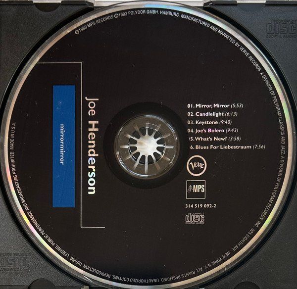 CD: Joe Henderson, Billy Higgins, Ron Carter, Chick Corea, – Usato da Unterbäch venduto da boolic 2