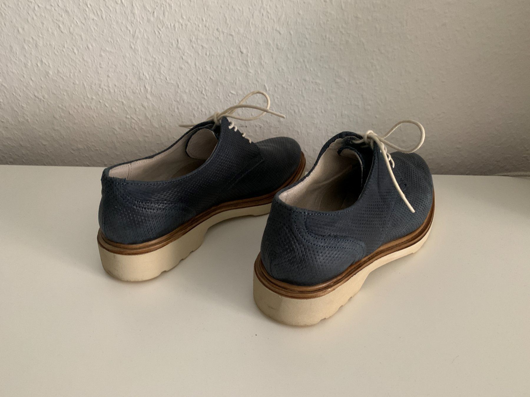Damenschuhe: VIVIAN - Budapester Halbschuhe blau 36 – Gebraucht aus Zürich von Diazaio 2