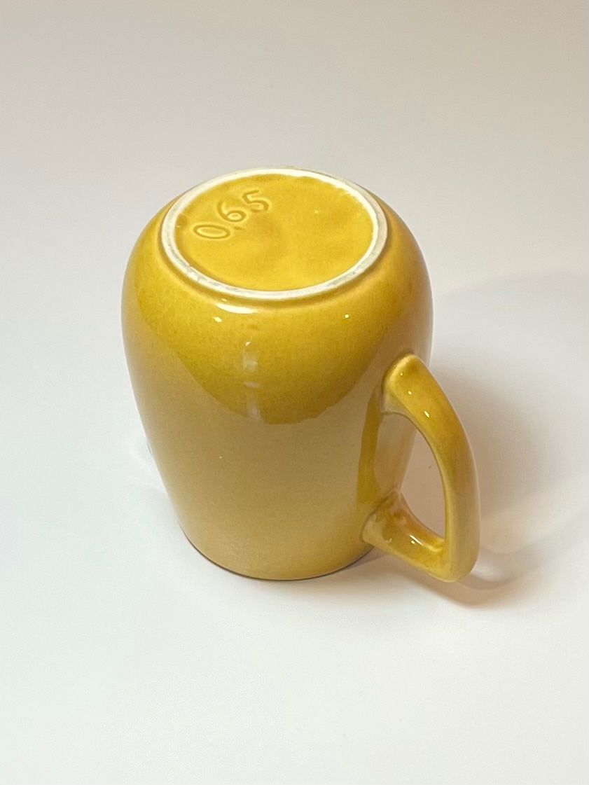 Rössler Caraffe: 0.65L - Rössler - Krug senfgelb / Pot moutarde – Usato da Bern venduto da Vin-tage 1