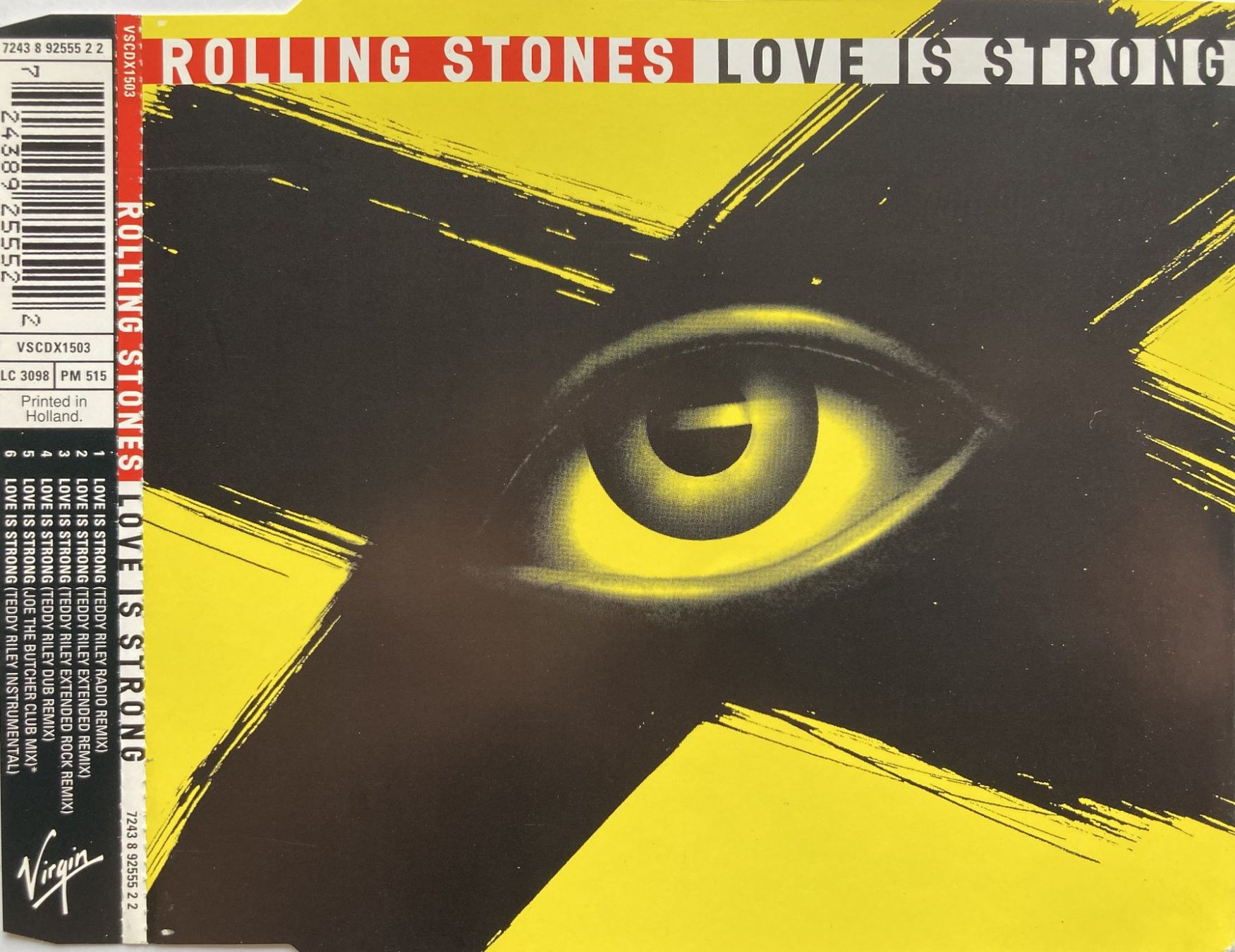 CDs: ROLLING STONES - LOVE IS STRONG – D'occasion à Bottens par hotter-than-hell
