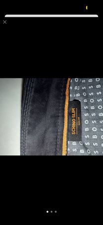Schwarze BOSS Schino Slim Hose, Gr. W32 L32, Top Zustand! 👖