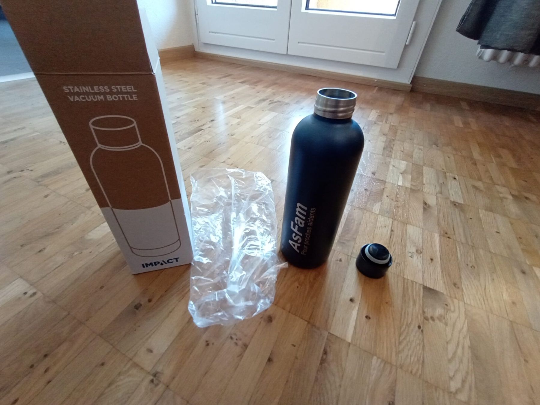 Borracce & Thermos: Flasche Thermos mit Werbeaufdruck – Usato da Wädenswil venduto da Mirm1.0 1