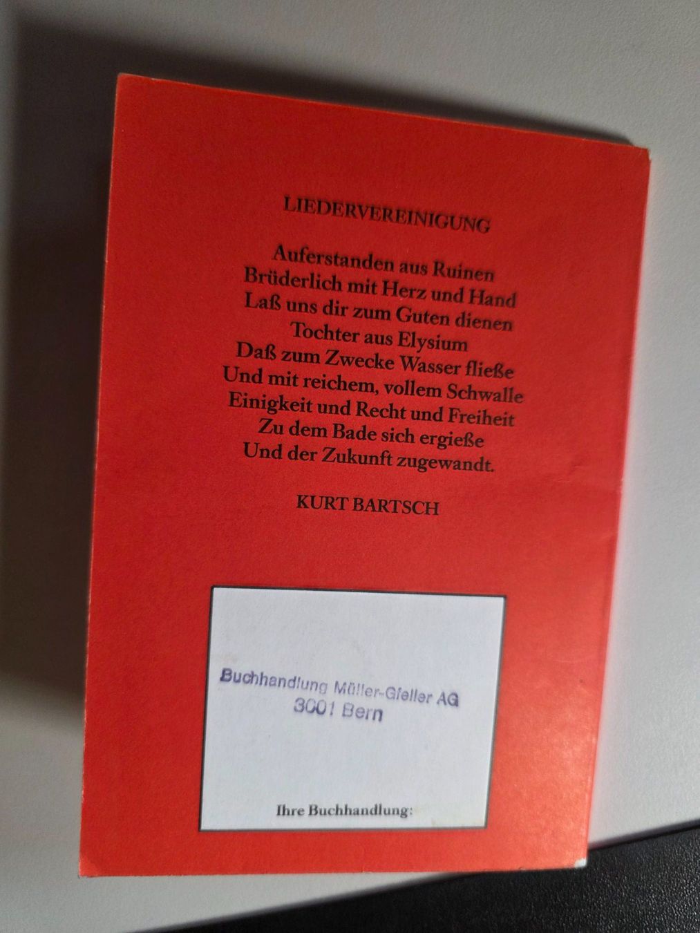 Libri: Das kleine Rotbuch Almanach 1985/86 – Usato da Walterswil BE venduto da Lonitti 3