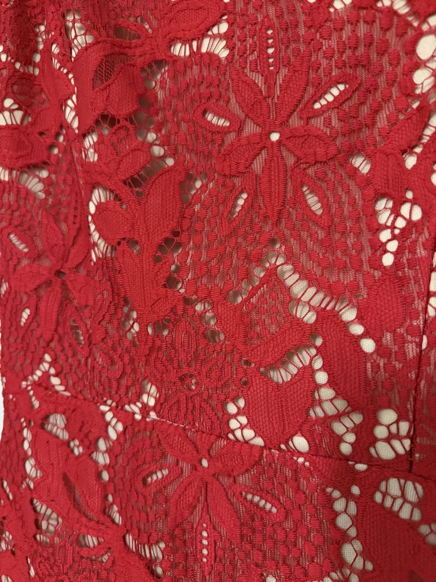 Kleider: Spitzenkleid Fervente in Rot – Gebraucht aus Urdorf von sam1503 3