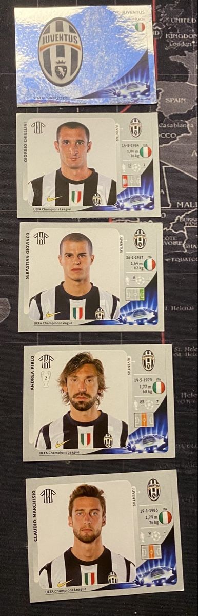 Panini Sammelbilder & Trading cards: Juventus Sammelkarten 2012 Championsleague – Neu (gemäss Beschreibung) aus Allschwil von Deal_Tiger99