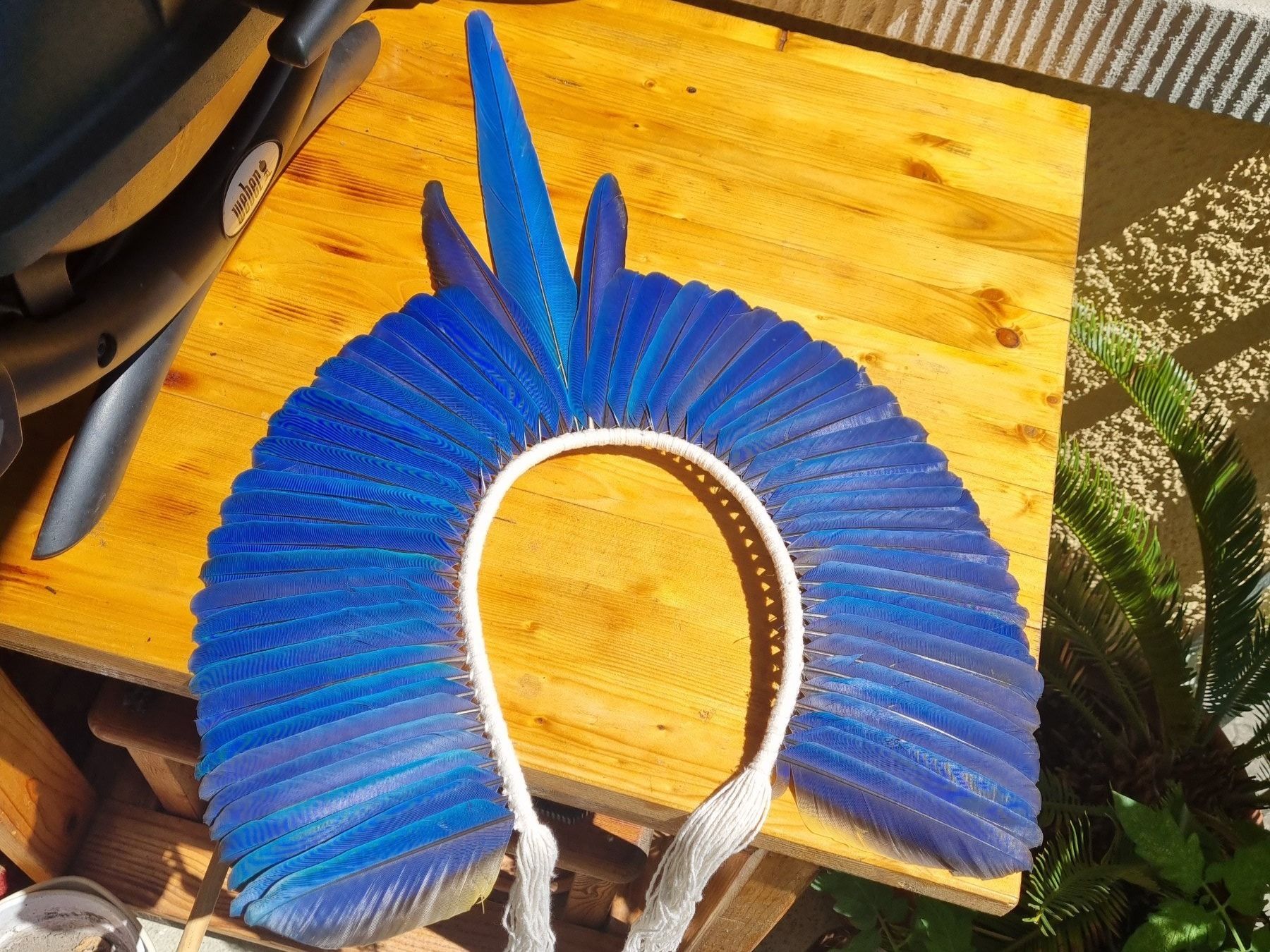 Tutte le decorazioni: Coiffe authentique amérindienne amazonie – Nuovo e nell'imballaggio originale da Biel/Bienne venduto da guyw 1