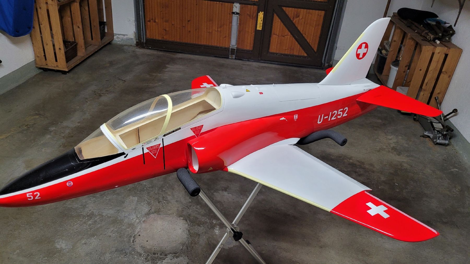 Modellismo RC: Bae Hawk Voll GFK 90er EDF oder Turbine – Nuovo (secondo la descrizione) da Hindelbank venduto da Stephu1