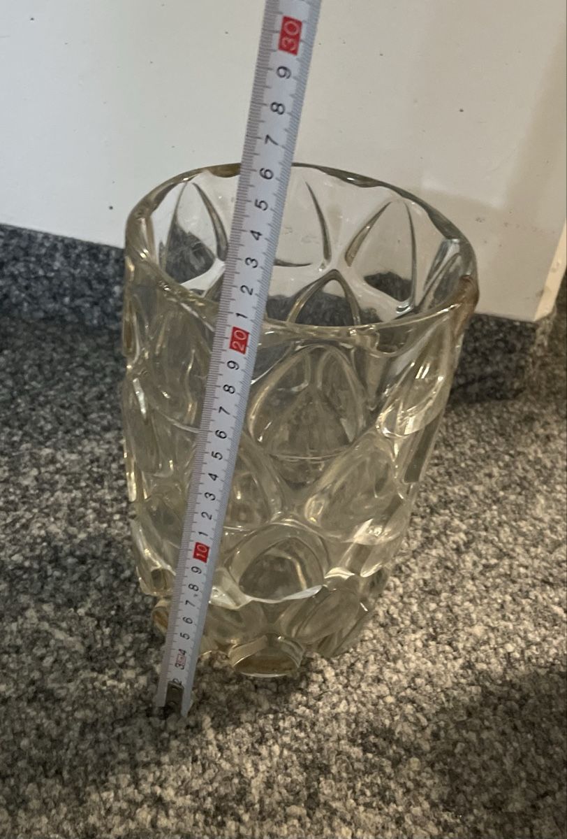 Gläser: Glasvasen Set 2 Stk. Glas klar Glas mit Steinen. – Gebraucht aus Au ZH von Jaggy4 4