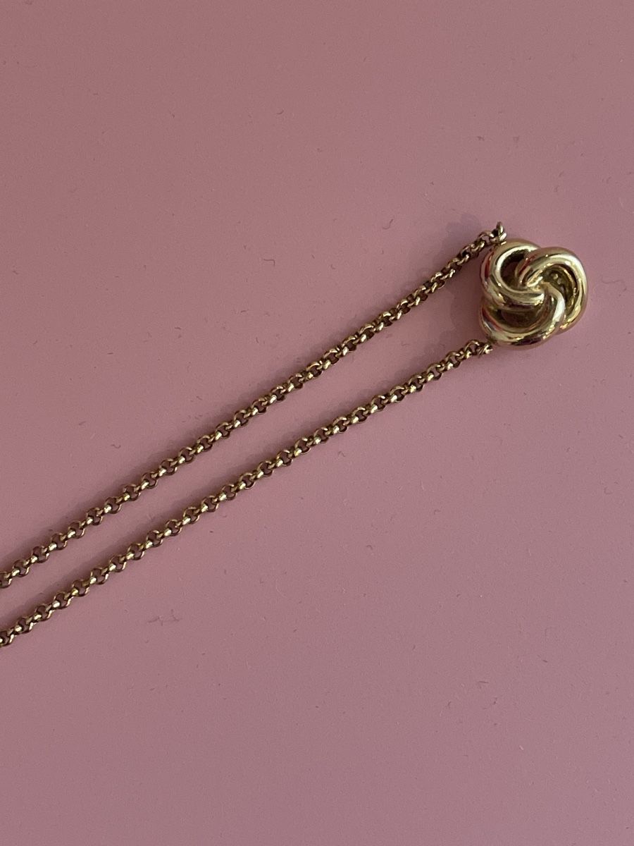 Fossil Catenine: Kette Fossil Gold 48 cm – Usato da Täuffelen venduto da Nice800 1