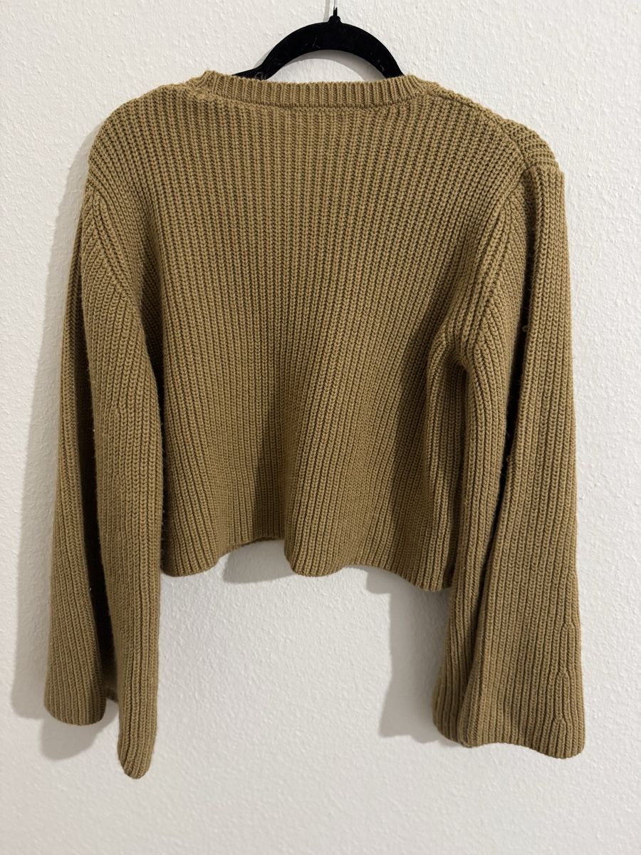 Zara Maglioni & Felpe: Zara Pullover braun weit geschnittene Ärmel – Nuovo (secondo la descrizione) da Zürich venduto da di_archive 5