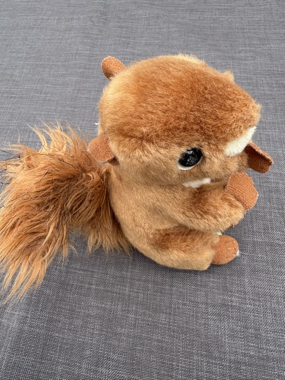 Wilberry Mini-Eichhörnchen Plüschtier – Niedliches, Realistisches Stofftier Ca. 15 Cm Groß, Perfekt Für Kleine Hände & Zum Sammeln