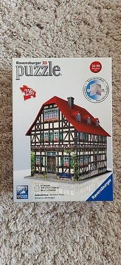 Ravensburger Puzzle: Puzzle 3D Ravensburger Fachwerkhaus – Usato da Duggingen venduto da lot-of-fun