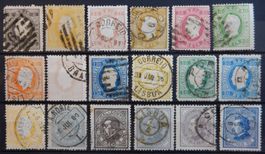Portugal ex. Kat. 34-93 gest. 1870/80 Kat. 460 Euro