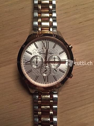 Thomas Sabo Uhren: Thomas Sabo Damenuhr rosé/silber – Gebraucht aus Lachen SZ von stettnic