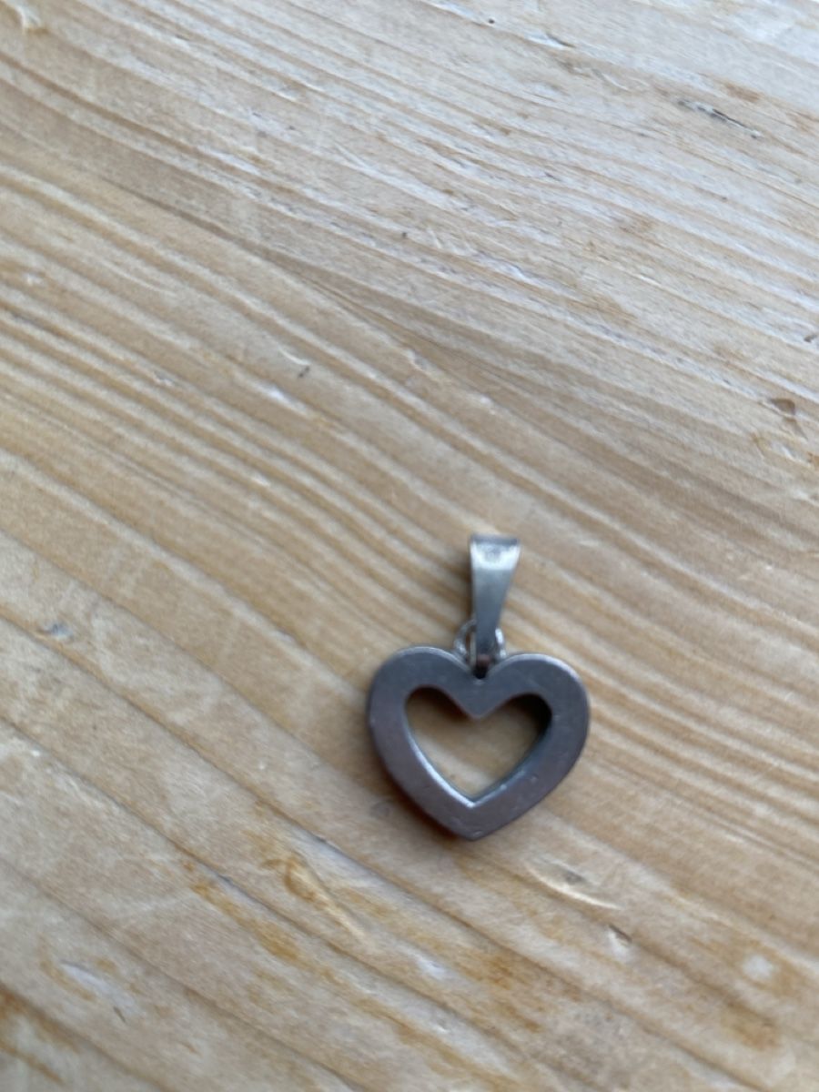 Anhänger: Silber 925 Herz Anhänger Vintage – Gebraucht aus Chur von Pufl 2